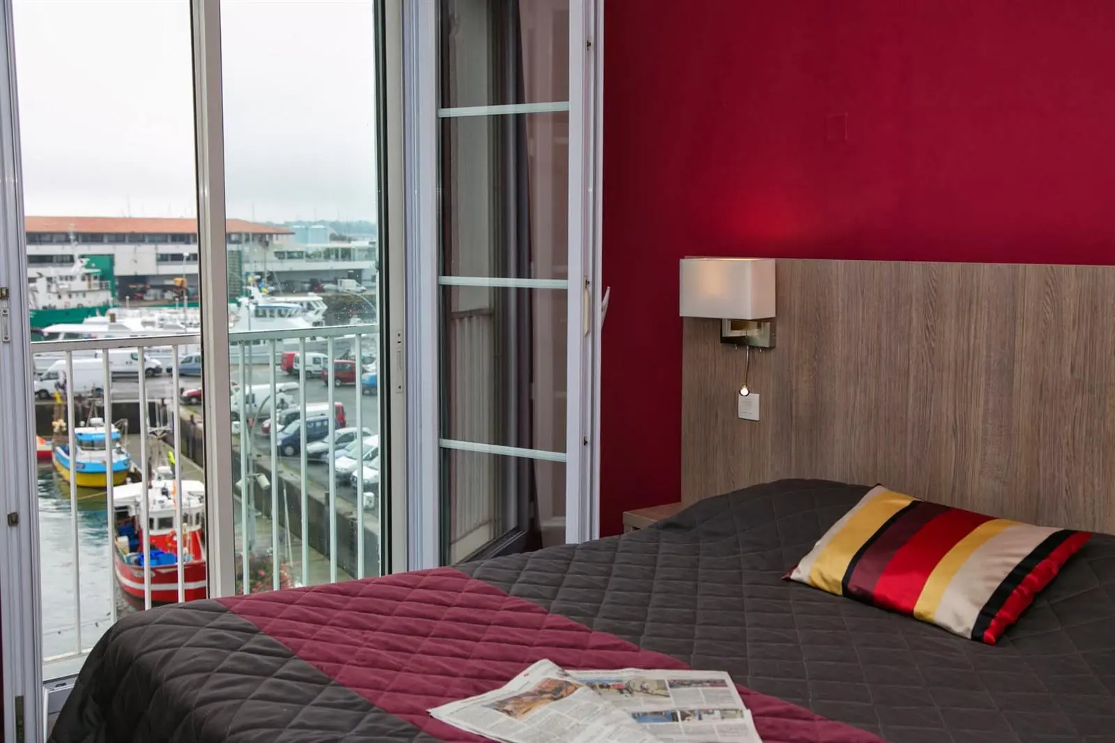 Chambre double avec balcon
